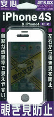 Art Block iPhone 4S Supported - White (ABI4S-02)