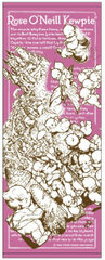 Rose O'Neil Kewpie Face Towel - Pink