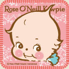 Rose ONeil Kewpie Mini Towel - Pink