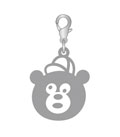 Wonder Bear Charm - Gray