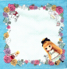 Blythe Towel Handkerchief Drink Me Alice
