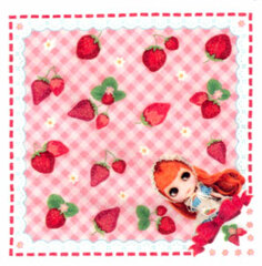 Blythe Towel Handkerchief Ichigo-chan
