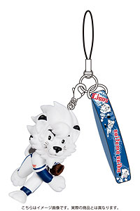 Saitama Seibu Lions Strap w/ Figure Leo