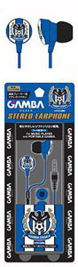 J League Stereo Earphones Gamba Osaka