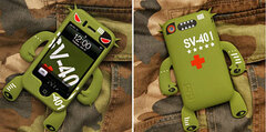 Robotector - Case for iPhone 3G/3GS (Green)