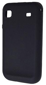 GALAXY S(SC-02B) Silicone Jacket Black/GSS-06BK