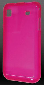 GALAXY S(SC-02B) Soft Clear Jacket Pink/GSS-07PK
