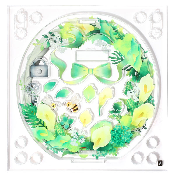 Non-Character Original Customania Flower Wreath Green