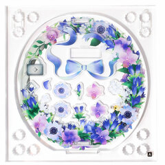 Non-Character Original Customania Flower Wreath Blue