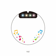 60mm Keychain Cover 01/Stage Lights (Colorful)