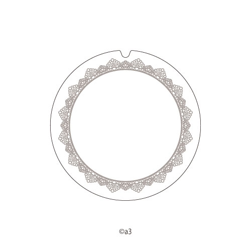 60mm Keychain Cover 11/Lace