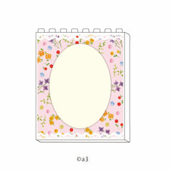 Puka Chara Frame 03/Flower Pattern
