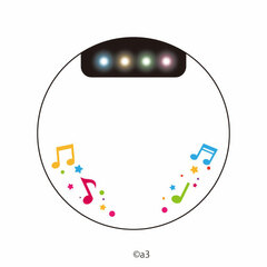 57mm Tin Badge Cover 01/Stage Lights (Colorful)