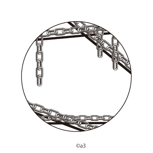 57mm Tin Badge Cover 05/Chain