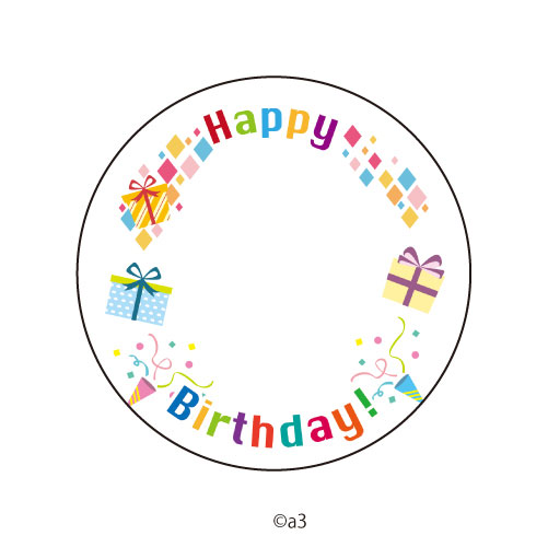 57mm Tin Badge Cover 10/Birthday