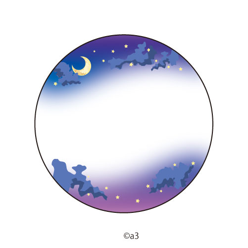 57mm Tin Badge Cover 26/Night Sky