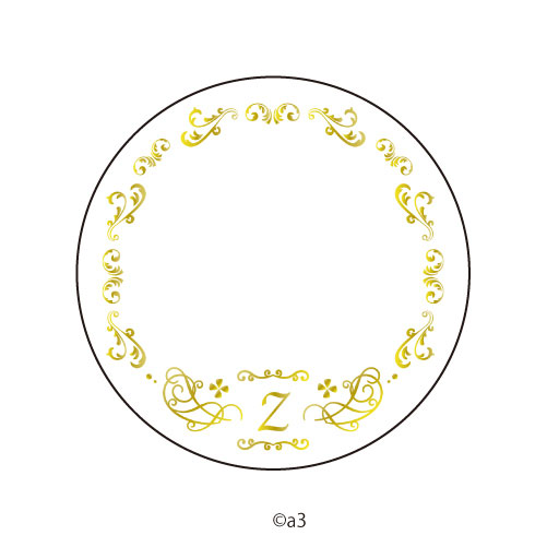 65mm Tin Badge Cover 66/Initial Z