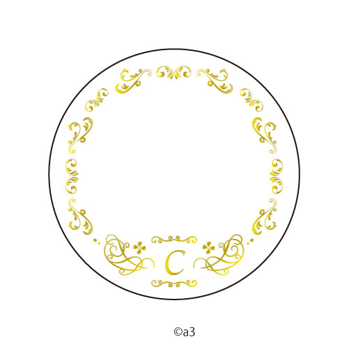 65mm Tin Badge Cover 43/Initial C