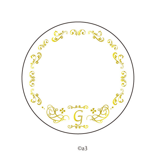 65mm Tin Badge Cover 47/Initial G