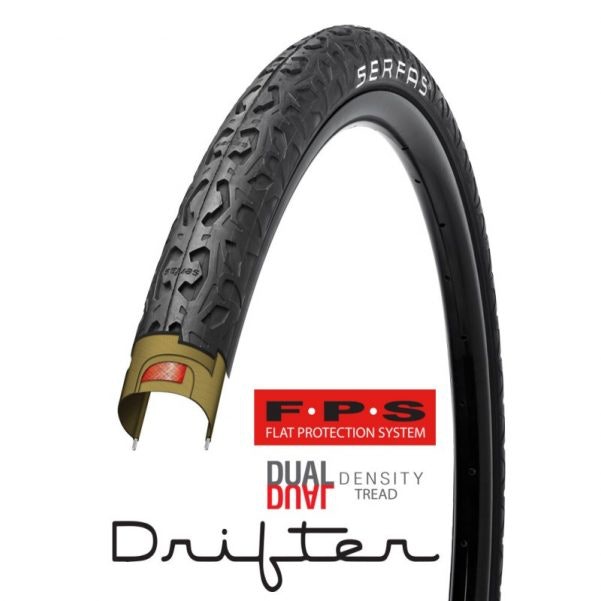 Serfas Drifter City Tire W/Fps 2016
