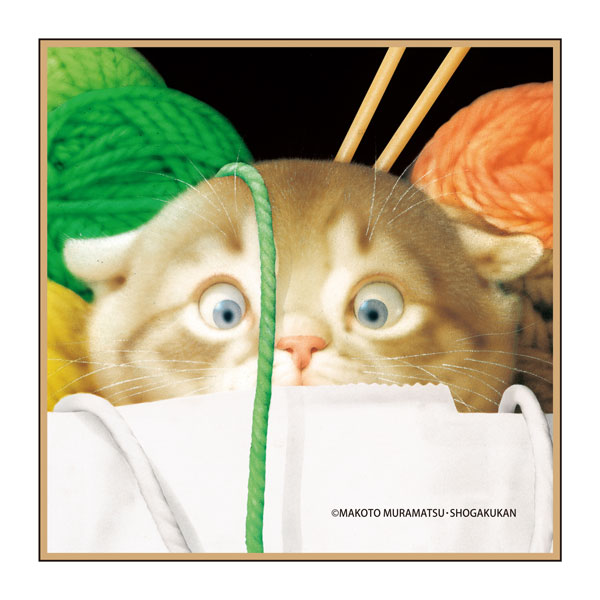 Makoto Muramatsu Exhibition Hand Towel Cat B