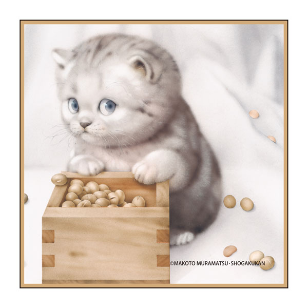 Makoto Muramatsu Exhibition Hand Towel Cat D