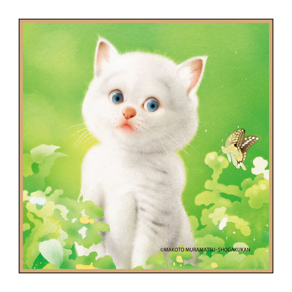 Makoto Muramatsu Exhibition Hand Towel Cat C