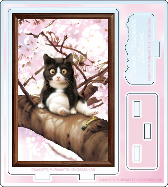 Makoto Muramatsu Exhibition Acrylic Stand Cat B