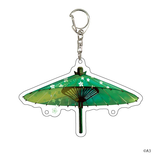 Nakayoshi Charm 68/Coarse Oilpaper Umbrella (Green)