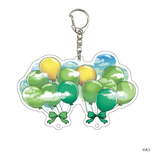 Nakayoshi Charm 73/Balloons (Green)
