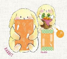 Dakko Pochi Bukuro Rabbit