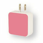 USB 2-port AC Adaptor Pink (FSA-01PK)