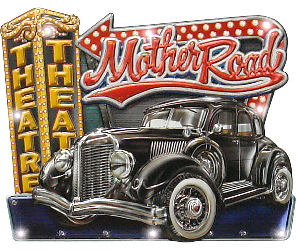 LED American Sign 2 Mother Road