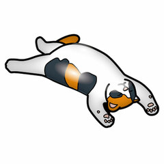 Puni PON ZooZooZoo Rubber Magnet No Cares, Sleeping Cat