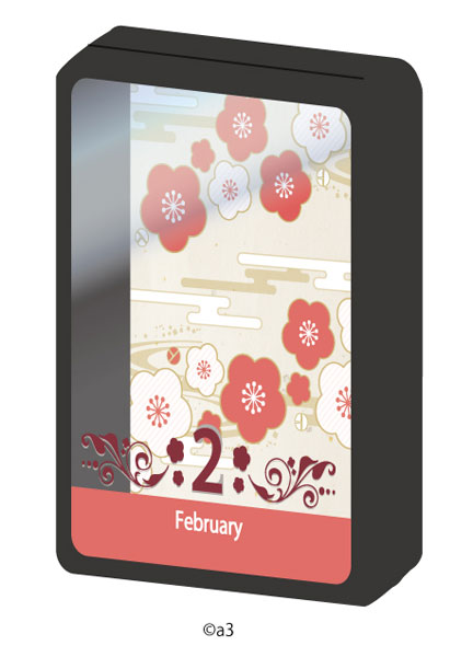 Chara Frame 107/ February Birthday Flower