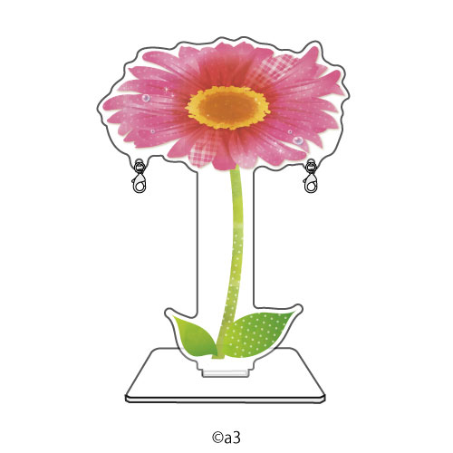 Nakayoshi Stand 02/Pink Flower