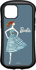 Barbie iPhone 13 mini/12 mini Hybrid Clear Case Striped