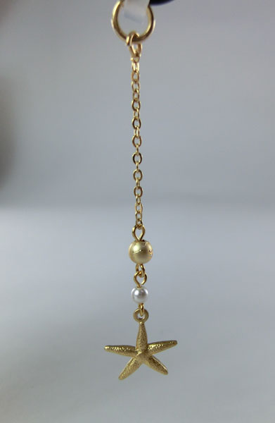 Glass Charm Starfish