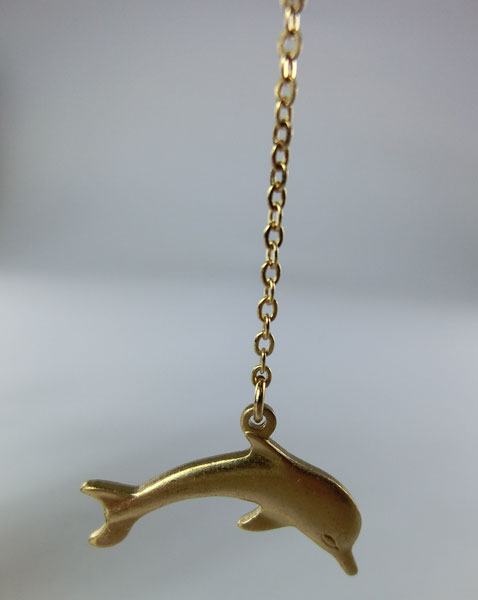 Glass Charm Dolphin