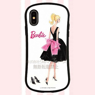 Barbie iPhone Xs/X Hybrid-Glass Case Dress (BAR-02A)