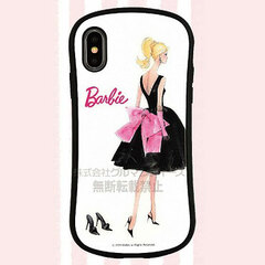 Barbie iPhone Xs/X Hybrid-Glass Case Dress (BAR-02A)