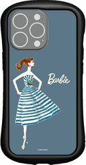 Barbie iPhone 13 Pro Hybrid Clear Case Striped