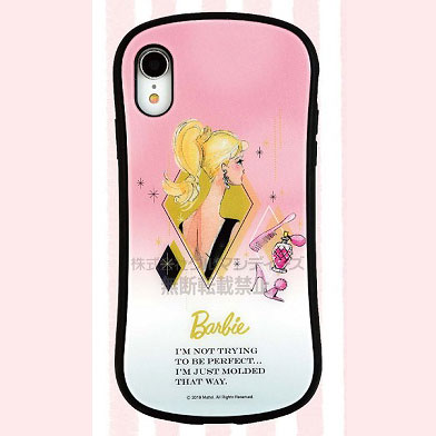 Barbie iPhone XR Hybrid-Glass Case Kirakira (BAR-03B)