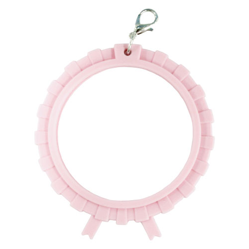 Tin Badge Changeable Cover 02/Rosette (Pink)