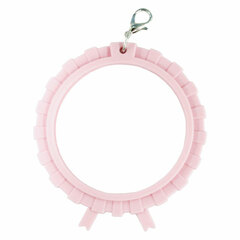 Tin Badge Changeable Cover 02/Rosette (Pink)