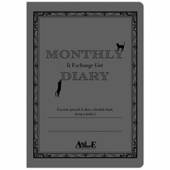 [And morE] MONTHLY DIARY & Exchange List (OtaKatsu Notebook)