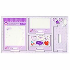 Non-Character Original Customania Open Oshi Life Frame Purple