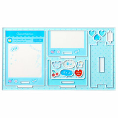 Non-Character Original Customania Open Oshi Life Frame Blue