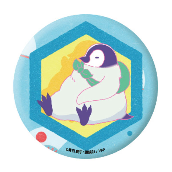 Okoshiyasu, Chitose-chan Tin Badge Light Blue