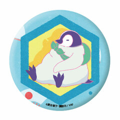 Okoshiyasu, Chitose-chan Tin Badge Light Blue